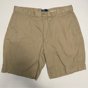 Vintage Polo by Ralph Lauren Men’s Tan Cotton Prospect Shorts 38 Casual Normcore